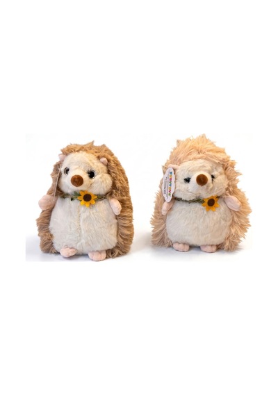 10024 Asorti Kirpi Peluş 24cm Oyuncak Peluş Çok Renkli