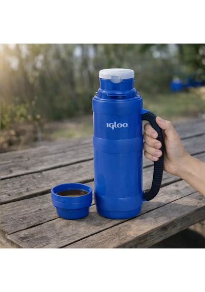 İçi Cam Termos - Igloo - Ev180 - 1.8 Lt - Lacivert - 205537 Çok Renkli