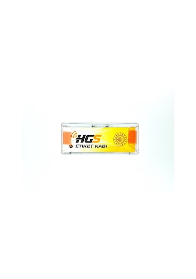 Hgs Etiket Kabı Yeni Versiyon 11X5 Cm (487354512)