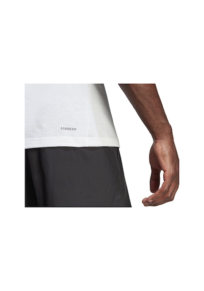 Adidas Tr-es Fr Logo T Erkek Antrenman Tişörtü Im4373 Beyaz 001