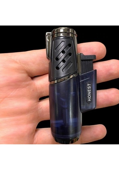 Honest Torch Jet Tipi Outdoor Jet Pürmüz Çakmak Siyah