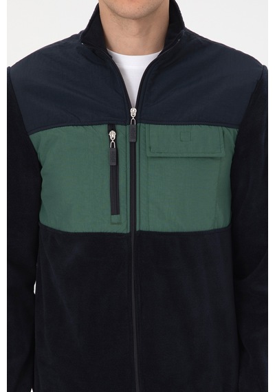 U.s. Polo Assn. Erkek Lacivert Hırka Örme 50309977-vr033 Lacıvert