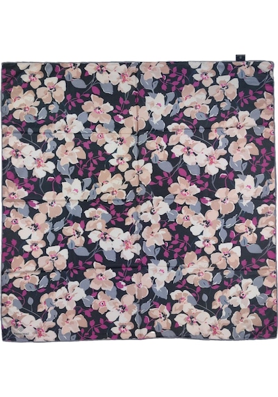 Mim Eşarp - Emproyal Proline Eşarp 90x90 Cm - Siyah - Fuşya