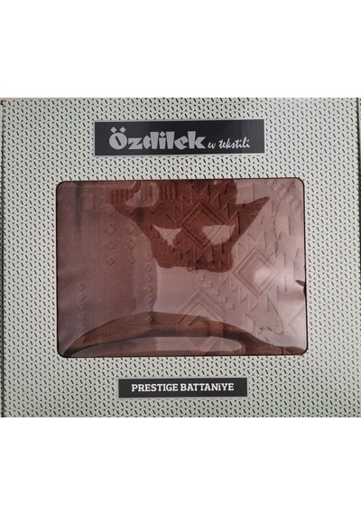 Özdilek Prestige Kahve Tek Kişilik Battaniye