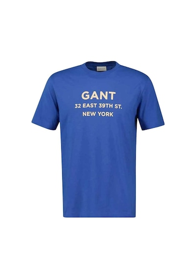 Gant Erkek T-shırt 2003301-407 Mavi