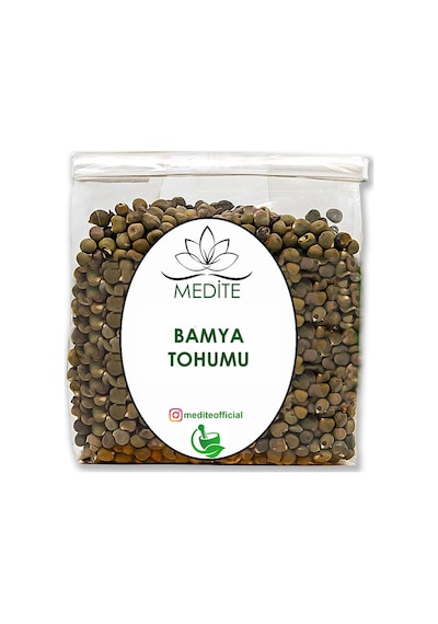 Bamya Tohum Tane Doğal 100 Gr