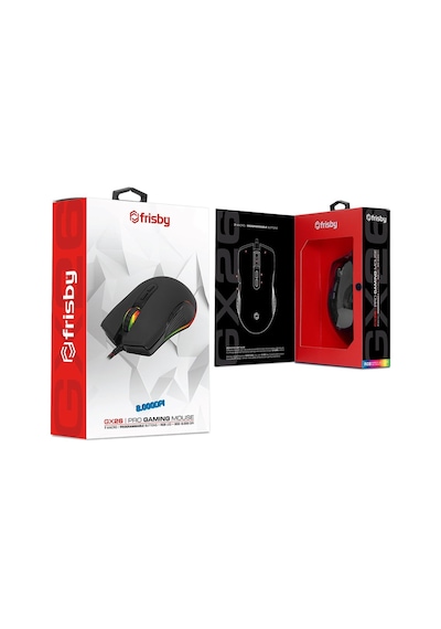 Frisby FM-G3350K RGB Kablolu Optik Oyuncu Mouse