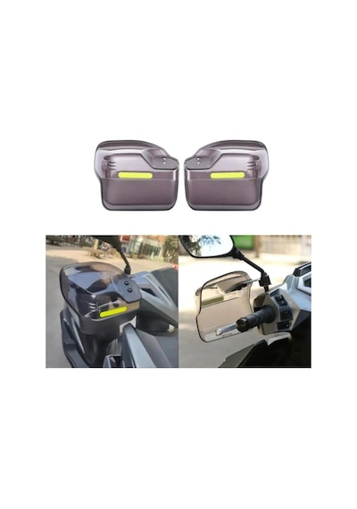 Ebakbak Motosiklet El Koruma Rüzgarlığı Scooter,cross,vitesli Ve Atv Mod Uygun Motor Siperlik Standart
