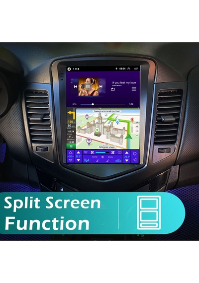 Chevrolet Cruze 2009-2014 Uyumlu Tesla Multimedya Navigasyon Usb Kamera Carplayer 4 Ram