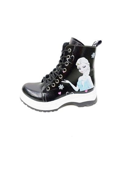 Fix Kids 9603 Rugan Fashion Kız Çocuk Bot Siyah