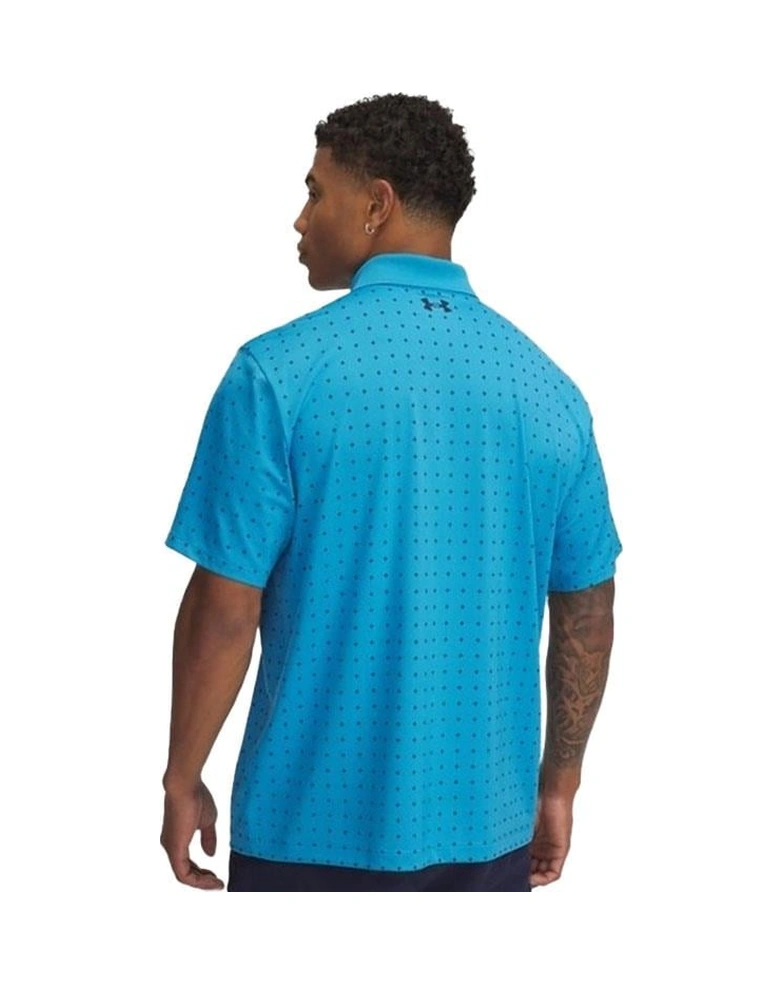Under Armour Matchplay Printed Erkek T-shirt 1377377-452 Mavi