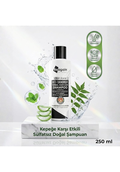 Kepeğe Karşı Etkili Sülfatsız Doğal Saç Bakım Şampuanı - Normal/yağlı Ve Kepekli Saç 250 Ml