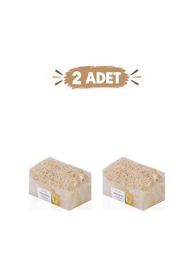 Dr.cleanıng - 387 - - Kabak Lıflı Pırınç Sabunu 100 Gr - 2 Adetlık - Shophnrl - Set Ürün Diğer