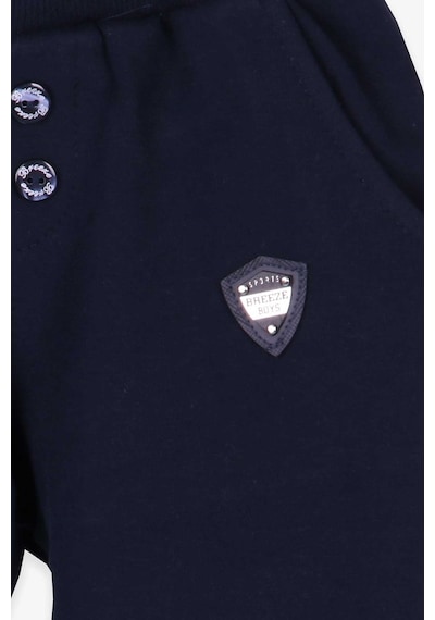 Breeze Erkek Bebek Eşofman Altı Armalı Basic Lacivert (9 Ay-3 Yaş)