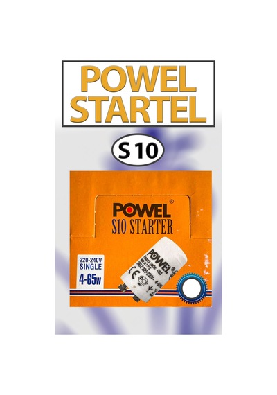 Flüorasan Lamba Starteri 4-65 Watt 220 Volt 1 Adet Powel S10
