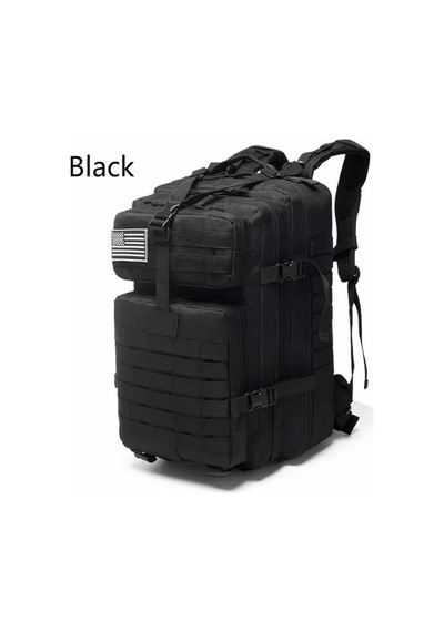 Single Sword 50l Taktik Sırt Çantası Su Geçirmez Askeri Outdoor Kamp Dağcı Çanta Siyah