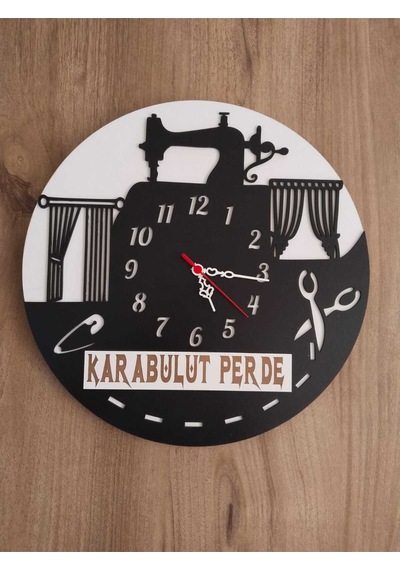 Mrchediyesepeti Duvar Saatleri Kişiye Özel Tasarım Şık Ve Kaliteli No958 Çok Renkli