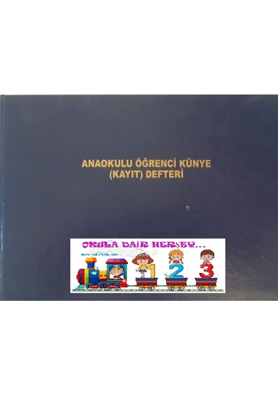 Anaokulu Öğrenci Künye Defteri