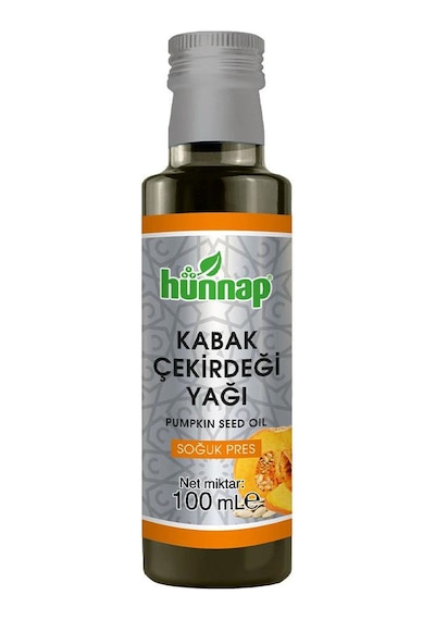 Hünnap Kabak Çekirdeği Yağı Soğuk Pres 100 ML