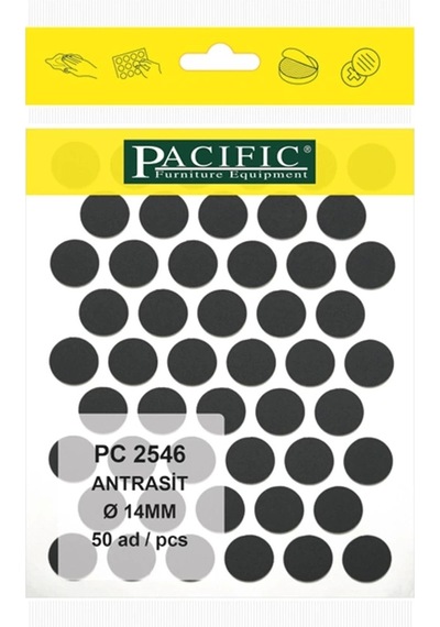 Antrasit Pacıfıc Yapışkanlı Tapa-14mm