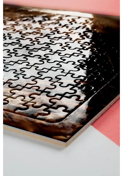 Kişiye Özel Sevgiliye Fotoğraflı Kendinden Ayaklı Yapboz Puzzle -