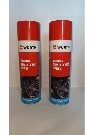 Hızlı Motor Temizleme Spreyi 500ml 2 Li Set 0890230500-würth