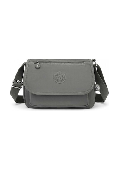 Smart Bags Krinkıl Koyu Gri Kadın Çapraz Askılı Çanta Smb 1148 Gri
