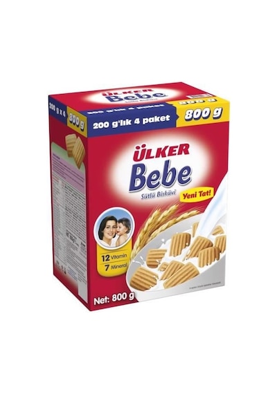 168-8 Bebe Biskuvisi 800gr