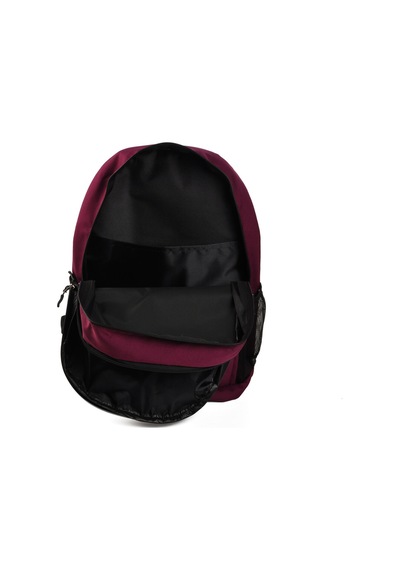 Bordo Unisex Okul Çantası Combat Sırt Çantası Bordo