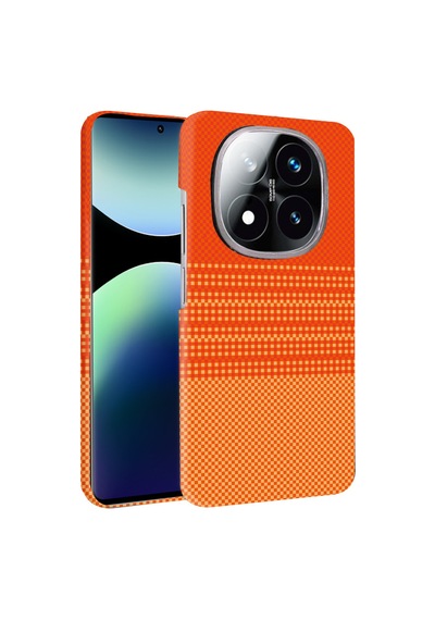 Xiaomi Redmi Note 14 Pro 4g Uyumlu Vega Magsafe Kapak - Turuncu
