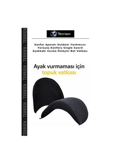 Terrien Konfor Aparatı Outdoor Yardımcısı Yürüyüş Konforu Single Sword Ayakkabı Vurma Önleyici Bot Vatkası Diğer