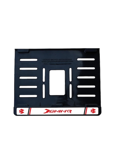 Bajaj Dominar 2 Plastik Kırılmaz Plakalık Kırmızı