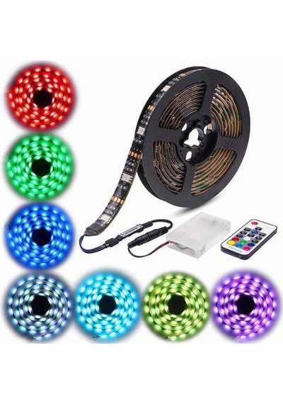 Rgb Led Şerit Seti, Led Şerit Kiti. Led Şerit + Kumanda+Adaptör (409796400)