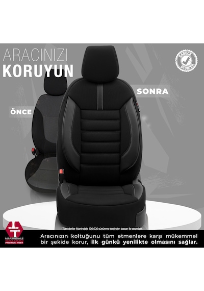 Otom Limited Design Ekstra Destekli Oto Koltuk Kılıfı
