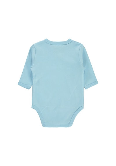Civil Baby Bebek Kruvaze Yaka Çıtçıtlı Badi 1 6 Ay Mavi 1958700783ss 10 Mavi