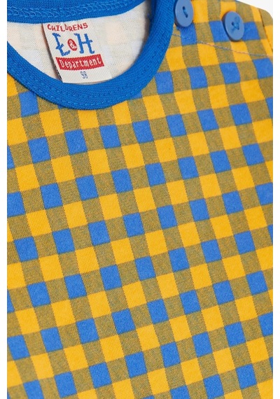 Breeze Girls & Boys Erkek Bebek Pijama Takımı Ekose Desenli 9 Ay-3 Yaş, Karışık Renk-karışık Renk Karışık Renk