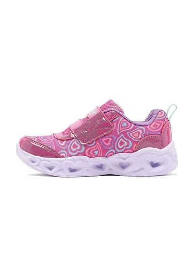 Skechers Heart Lıghts Boogıe Land Bebek Günlük Işıklı Ayakkabı 303258n-hpmt Pembe Renkli