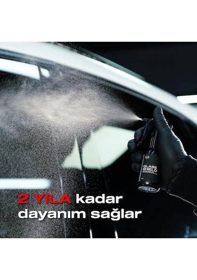 Glasshield Araç Nano Yağmur Kaydırıcı Ve Su İtici Sprey-50 Ml-2 Yıl Etkili-cam Koruma,otomobil,