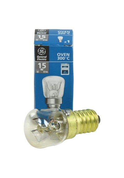 General Fırın Ampul Lambası 15 Watt E-14 İnce Duy 300 Derece 15w