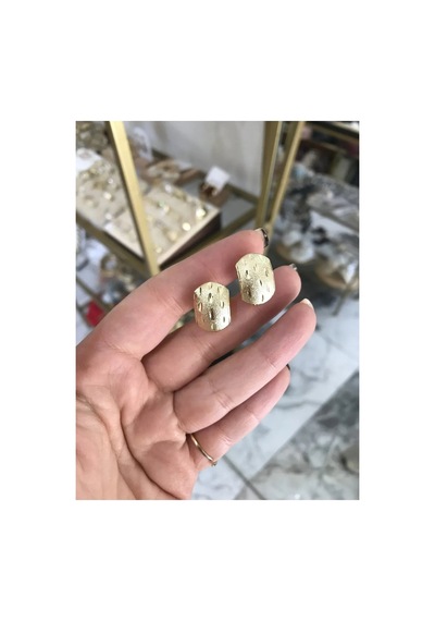 Vintage Model Gold Klipsli Küpe Xuping/kararmaz Altın