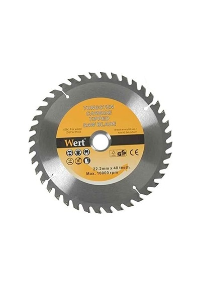 Wert W 2540/125, Ahşap Kesme Testeresi Ø 125mm , Gri