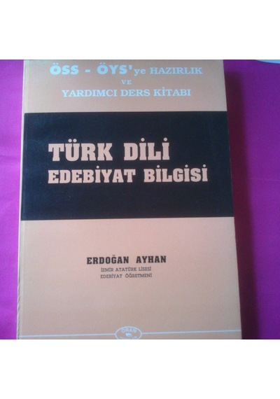Türkçe - Edebiyat Konu-Soru Öss-Öys1991 Yılı Basım