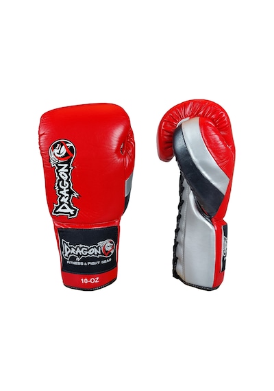 Dragondostore Dragon 30382-P Profi Bağcıklı Profesyonel Boks Eldiveni