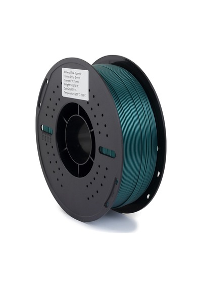 Filamix Pla Sparkle Asker Yeşili Filament 1.75mm 1 Kg