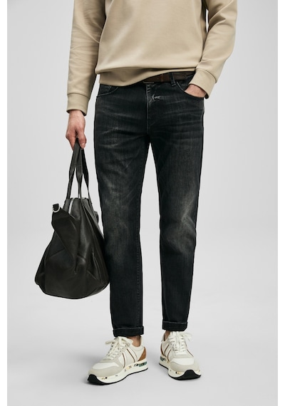 Lufian Luta Smart Jean Erkek Pantolon Slim Fit Antrasit Antrasit 111200243100110