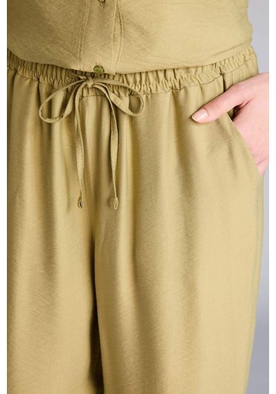 Defacto Straıght Fıt Düz Paça Pantolon H0101ax26spkh473 Haki-kh473