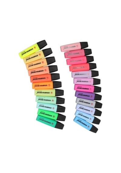 Fosforlu Kalem Boss Set 23lü Karışık