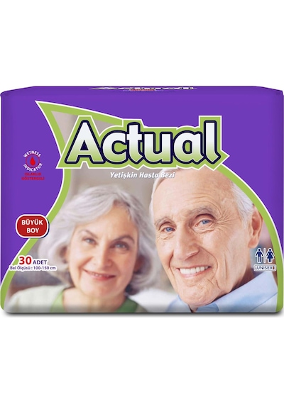Actual Yetişkin Hasta Bezi L 30'lu