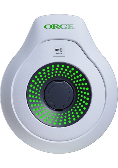 Orge Monofaze 25a Round Base Kablolu Araç Şarj Istasyonu 7.4 kW