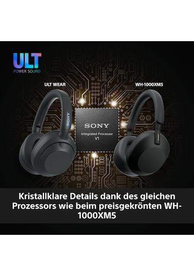 Sony Ult Wear - Gürültü Engelleme Özelliğine Sahip Kablosuz Kulaklıklar, Ult Güçlü Ses, Üstün Derin Bas, Wh-1000xm5 İle Aynı İşlemci, Net Aramalar, 30 Saatlik Pil Ömrü, İos Ve Android - Siyah Sony Ult Wear - Gürültü Engelleme Özelliğine Sahip Kablosuz Kulaklıklar, Ult Güçlü Ses, Üstün Derin Bas, Wh-1000xm5 İle Aynı İşlemci, Net Aramalar, 30 Saatlik Pil Ömrü, İos Ve Android - Siyah